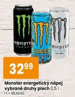 TEMPO Monster energetický nápoj nabídka