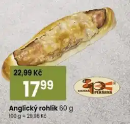 TEMPO Slezská Pekárna anglický rohlík nabídka