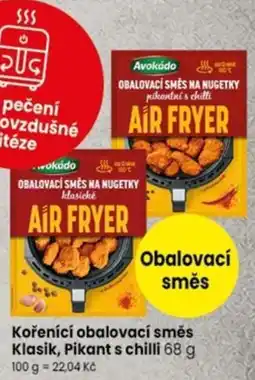 TEMPO Avokádo obalovací směs Klasik, Pikant s chilli nabídka