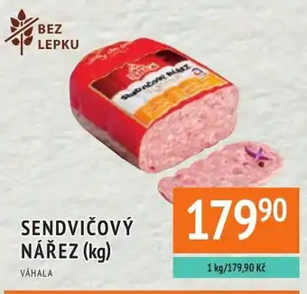Váhala sendvičový nářez