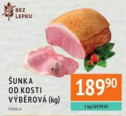 Coop hb Váhala šunka od kosti výběrová nabídka