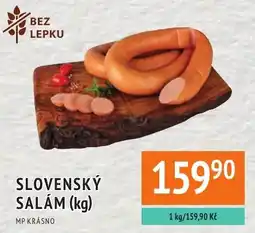 Coop hb Bez Lepku Slovenský Salám nabídka