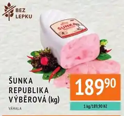 Coop hb Váhala šunka republika výběrová nabídka