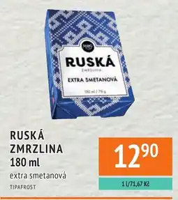 Coop hb Ruská zmrzlina extra smetanová nabídka