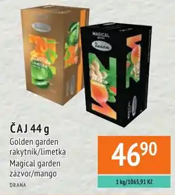 Coop hb Drana golden garden rakyt nik / limetka magical garden zážvor / mango nabídka