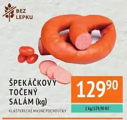 Coop hb Špekáčkový točený salám nabídka