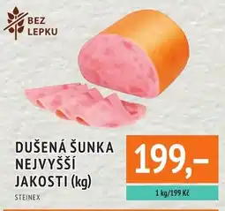 Coop hb Steinex dušená šunka nejvyšší jakosti nabídka