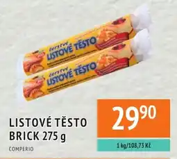 Coop hb Comperio listové těsto brick nabídka