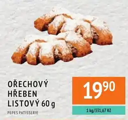 Coop hb Pepes patisserie ořechový hřeben listový nabídka