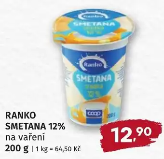 Ranko smetana 12% na vaření