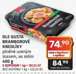 Coop hb Bramborové knedlíky nabídka