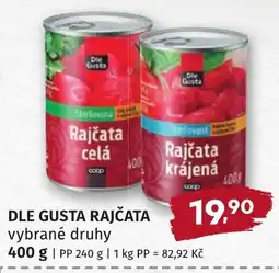 Coop hb Dle Gusta rajčata nabídka