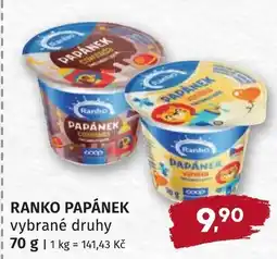 Coop hb Ranko papánek vybrané druhy nabídka
