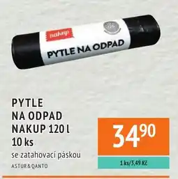 Coop hb Astur & Qanto pytle na odpad nabídka