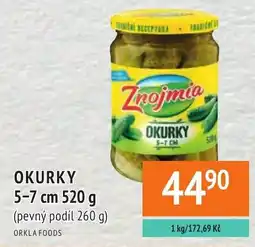 Coop hb Znojmia okurky nabídka