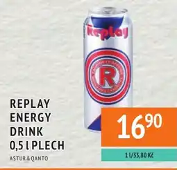 Coop hb Replay energy drink nabídka