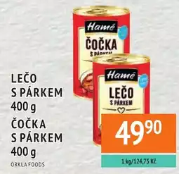 Coop hb Hamé lečo s párkem nabídka