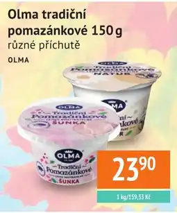 Coop hb Olma tradiční pomazánkové nabídka