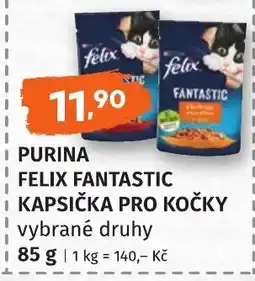 Coop hb Purina felix fantastic kapsička pro kočky vybrané druhy nabídka