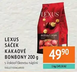 Coop hb Lexus kakaové bonbony nabídka