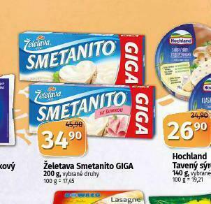 Coop Želetava smetanito giga nabídka