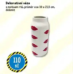TEDi Dekorativní váza s motivem rtů nabídka