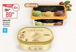 Globus Carte d'Or různé druhy nabídka