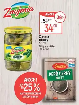 Globus Znojmia okurky nabídka