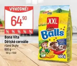 Globus Bona Vita Dětské cereálie nabídka