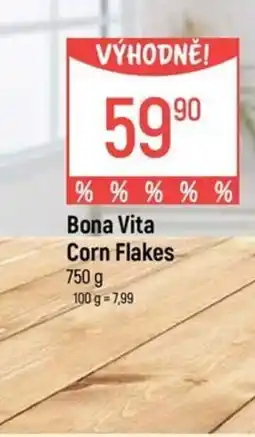 Globus Bona Vita Corn Flakes nabídka