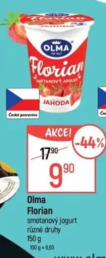 Globus Olma Florian smetanový jogurt nabídka