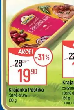 Globus Krajanka Paštika nabídka