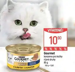 Globus Gourmet konzerva pro kočky nabídka