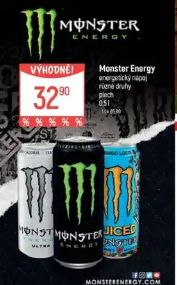 Globus Monster Energy nabídka