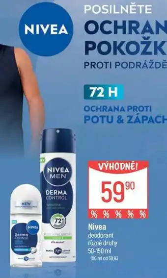 Nivea deodorant