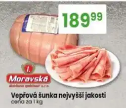 TEMPO Moravská Vepřová šunka nejvyšší jakosti nabídka