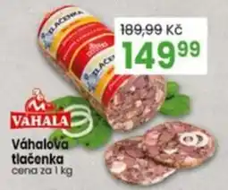 TEMPO Váhalova tlačenka nabídka