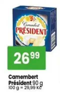 TEMPO Camembert Président nabídka