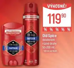 Globus Old Spice deodorant nabídka