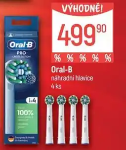 Globus Oral-B náhradní hlavice nabídka
