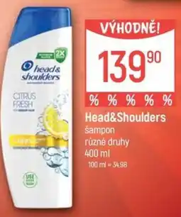 Globus Head&Shoulders šampon nabídka
