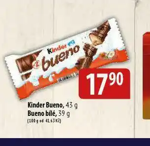 Kinder bueno, bueno bílé