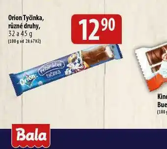 Bala Orion tyčinky nabídka