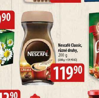 Bala Nescafé classic nabídka