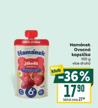 Hamánek ovocná kapsička