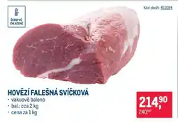 Makro Hovězí falešná svíčková nabídka