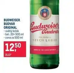 Makro Budweiser Budvar original nabídka