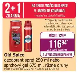 Teta Old Spice nabídka