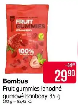 Teta Bombus Fruit gummies lahodné gumové bonbony 35 g nabídka