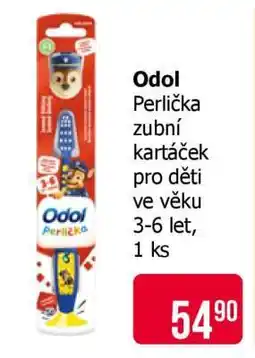 Teta Odol Perlička zubní kartáček pro děti ve věku 3-6 let, 1 ks nabídka